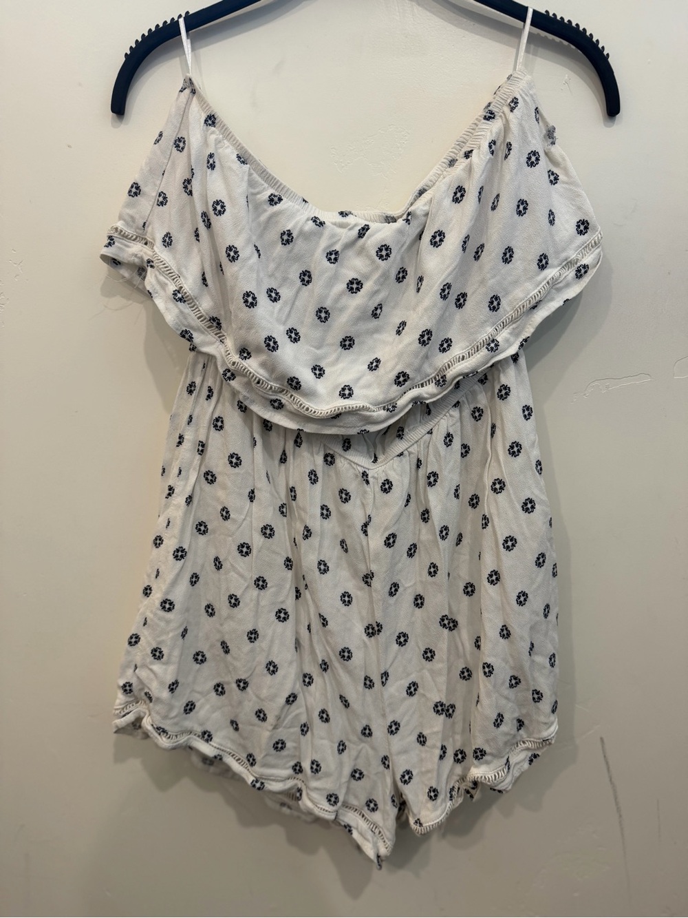 Cotton On White Off-Shoulder Floral Print Camisole